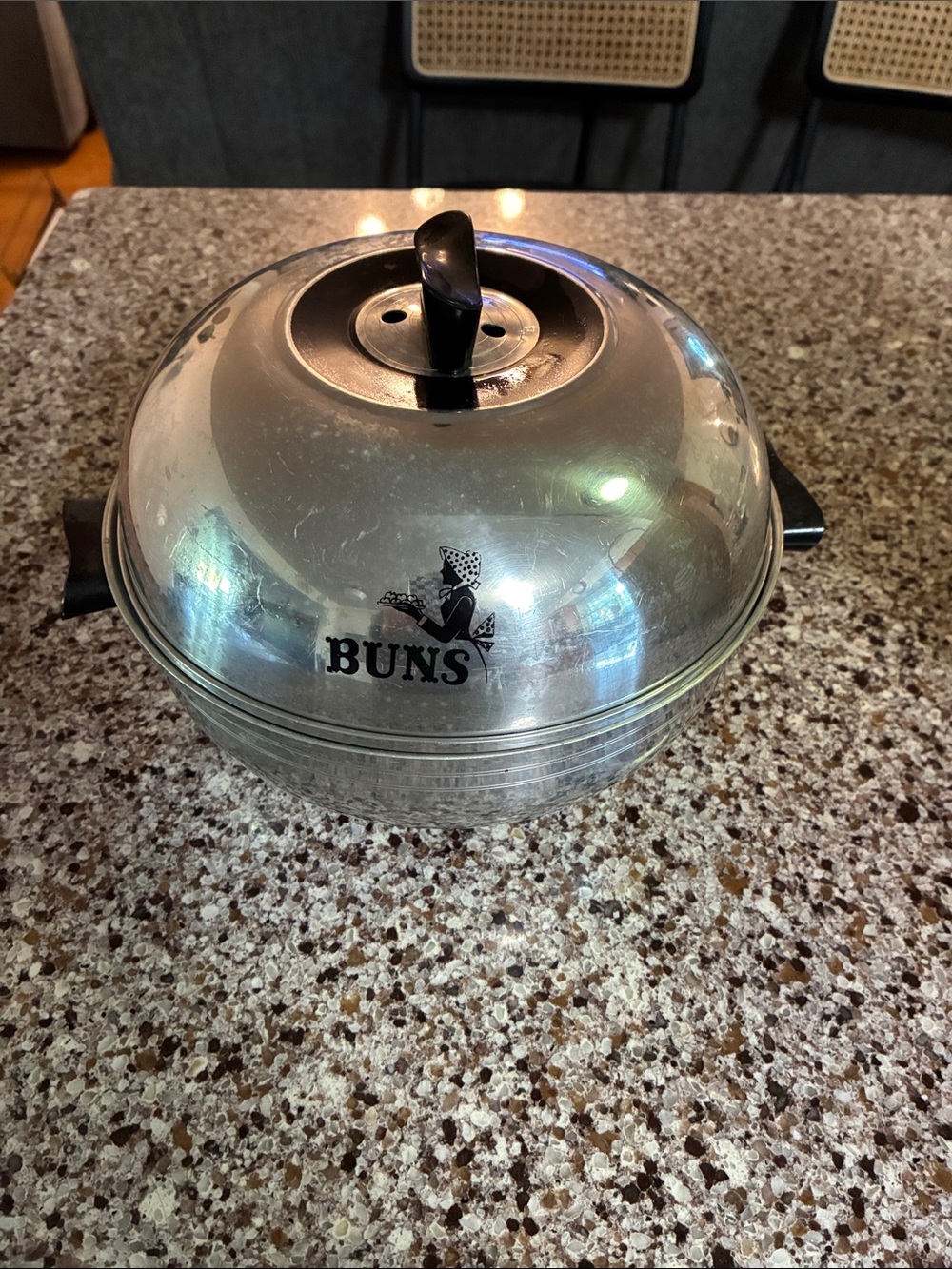 Vintage buns West Bend Stainless Steel Steamer Pot - Silver